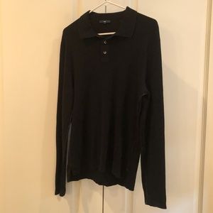 Black Gap Button Up Sweater
